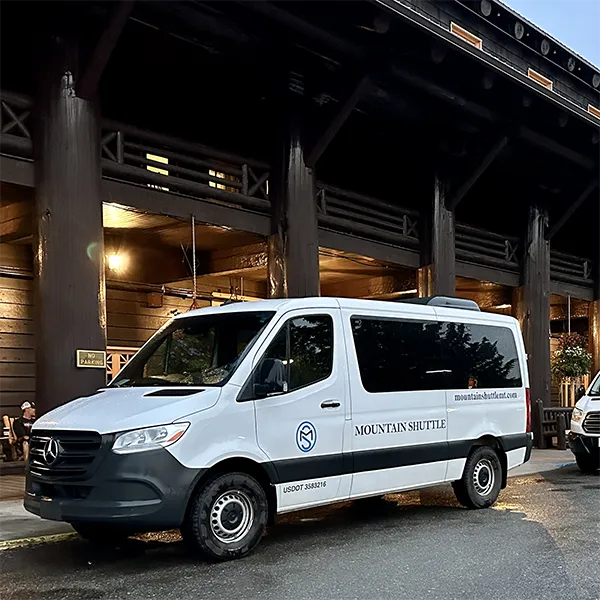 Mountain Shuttle Hotel Van