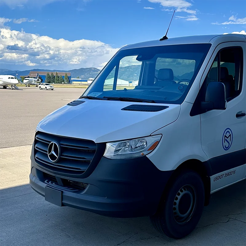 Mountain Shuttle Mercedes Sprinter Passenger Van